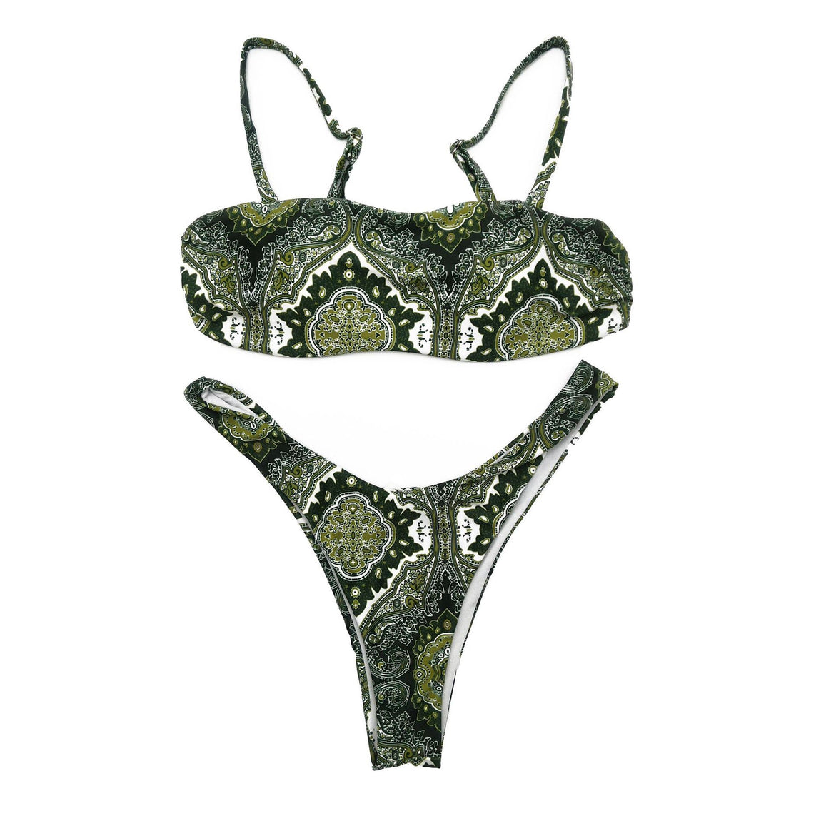 Women's Triangle Bikini with trendy straps Mune Fashion