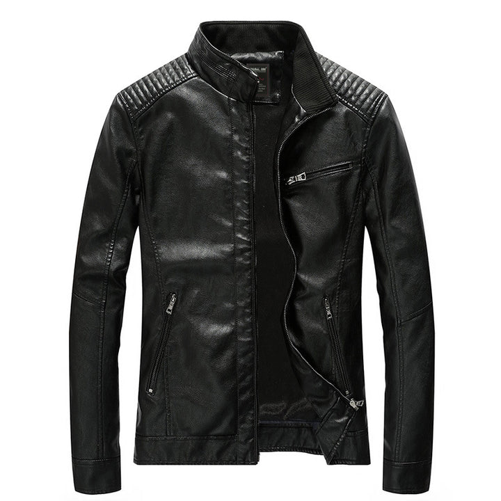 Men's Stylish Leather Jacket Mune Fashion