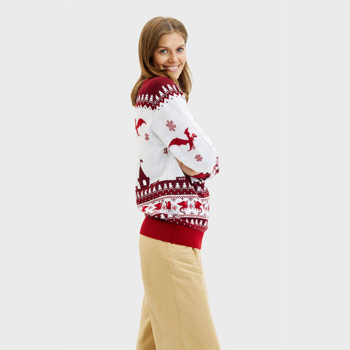 Mune | Santa Claus is Coming Christmas Sweater Women's