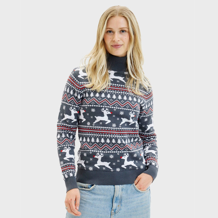 Mune | The stylish high neck Christmas sweater Women's