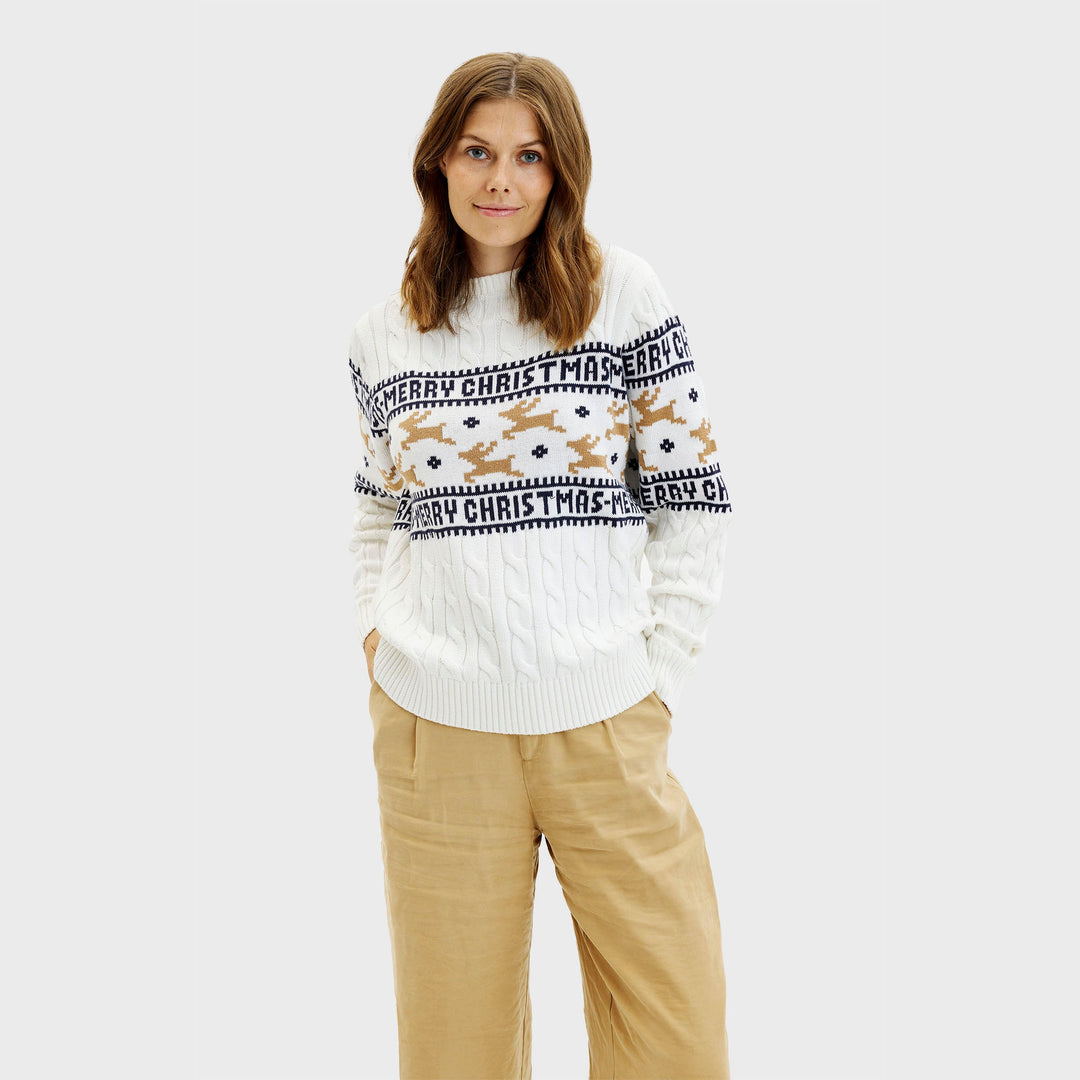 Mune | The elegant Christmas sweater White Women