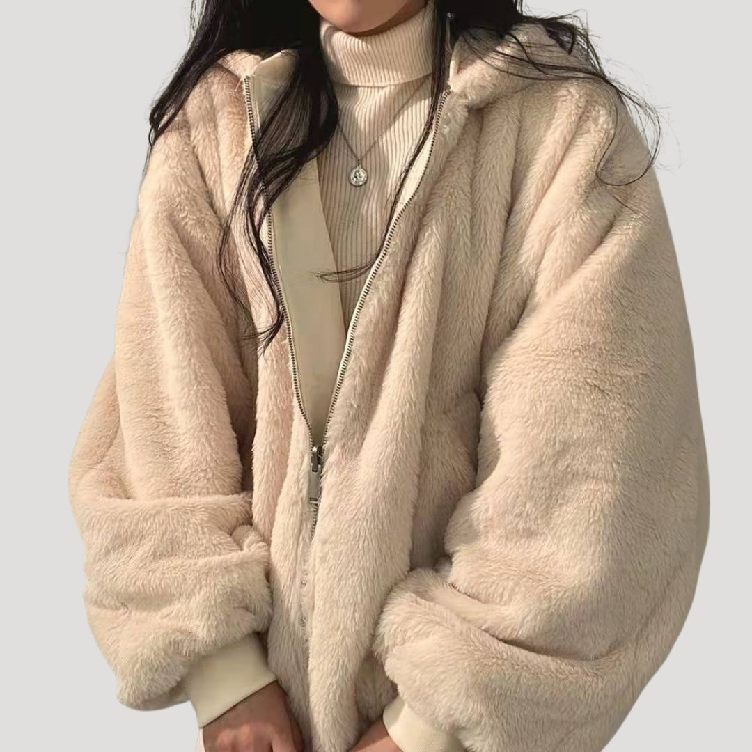Mune | Women's Sherpa Fleece Winter Teddy Coat