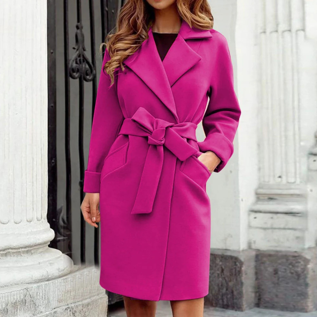 Mune | Women's Winter Long Trench Coat - Warm