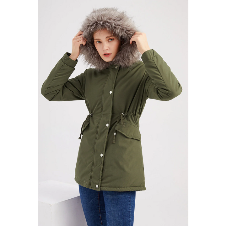 Mune | Winter Parka Jacket with Buttons Down