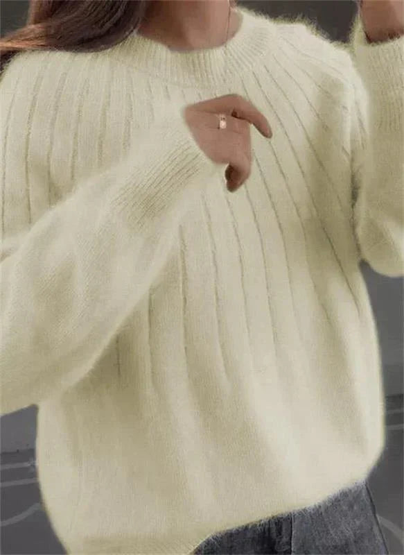 Mune | Fuzzy Knit Sweater