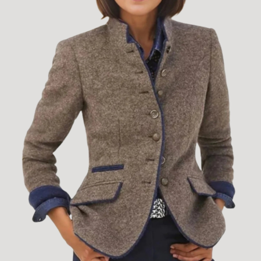 Mune | Women's Tweed Jacket Tailored Country Blazer