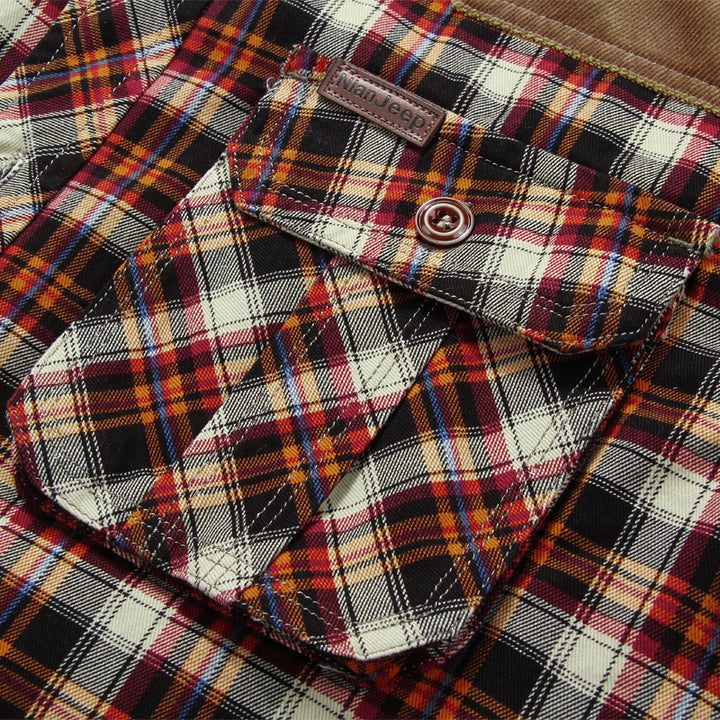 Men's Flannel Shirt with Teddy Lining Mune Fashion