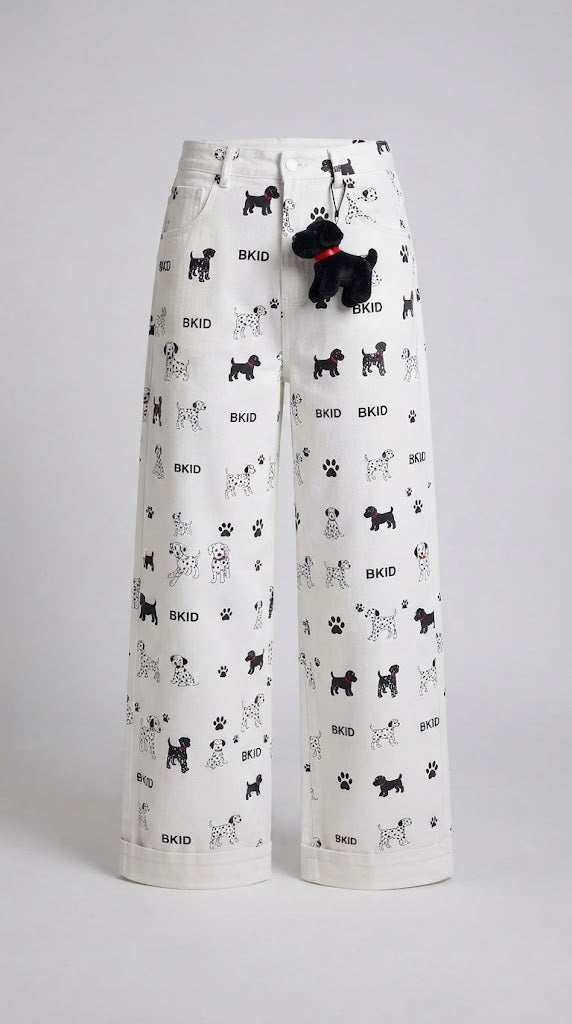Women Funny and Comfortable Loose Fit Pants Mune Fashion