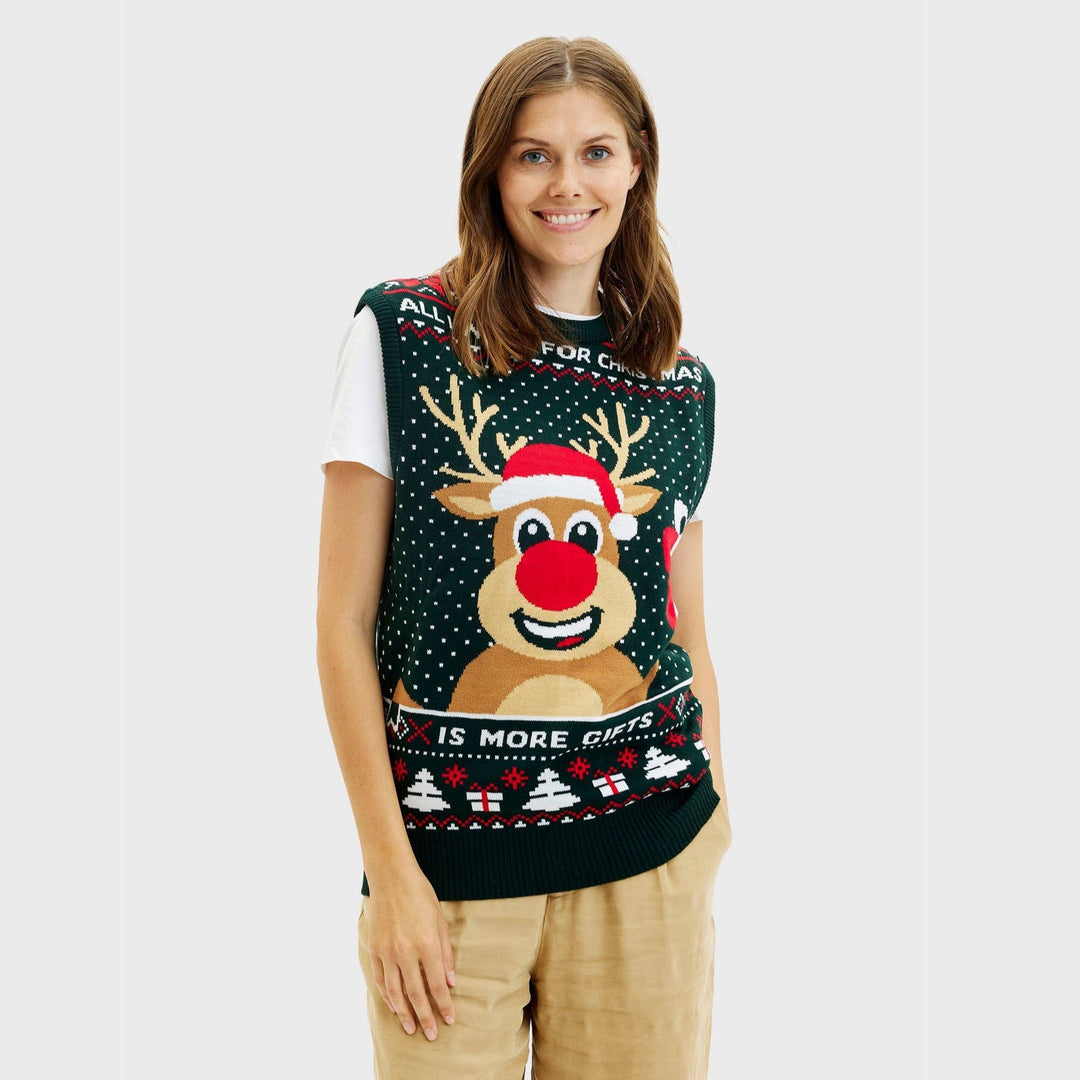 Mune | Rudolph's Christmas Vest Women's