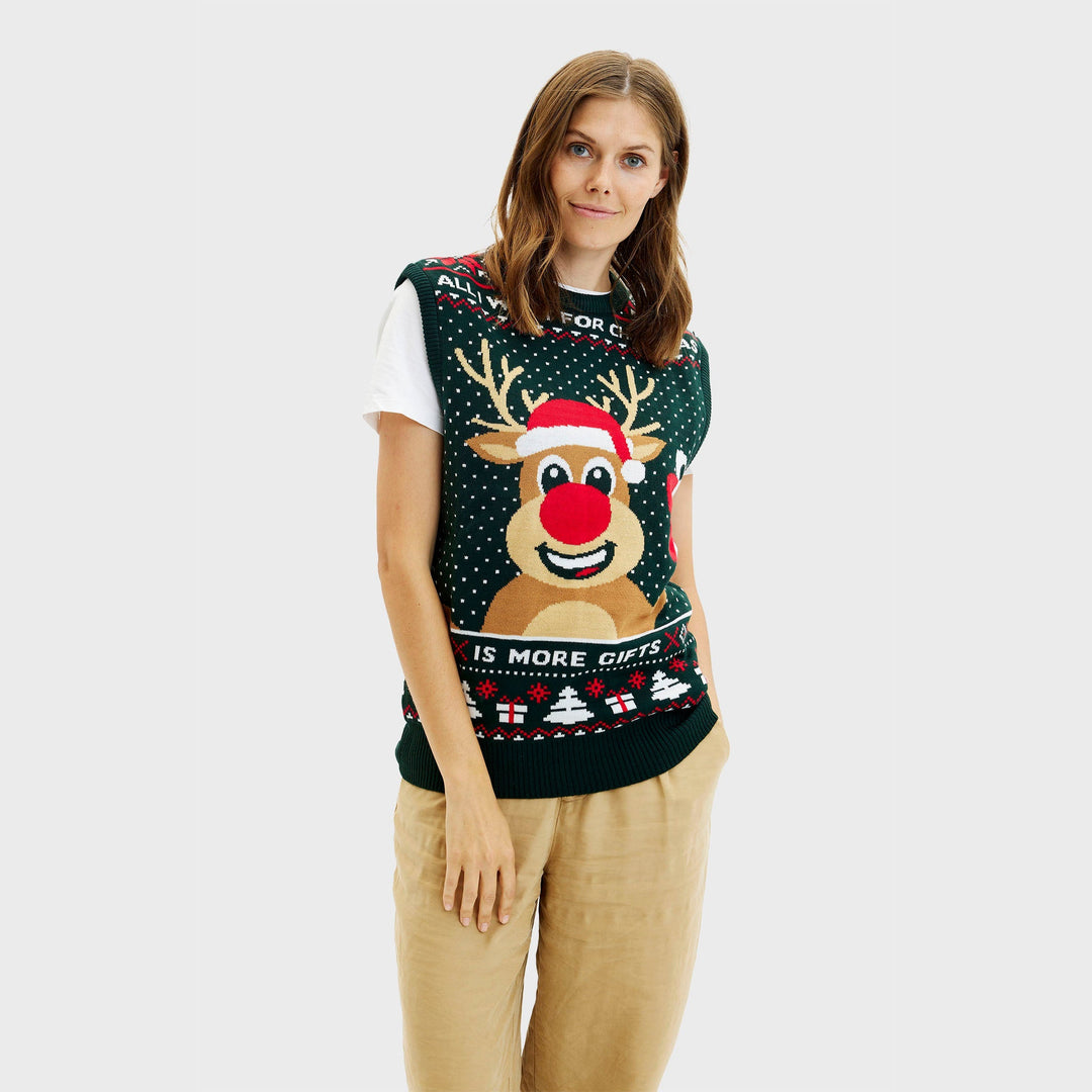Mune | Rudolph's Christmas Vest Women's