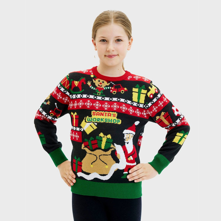 Mune | Santa's Workshop Christmas Sweater Kids