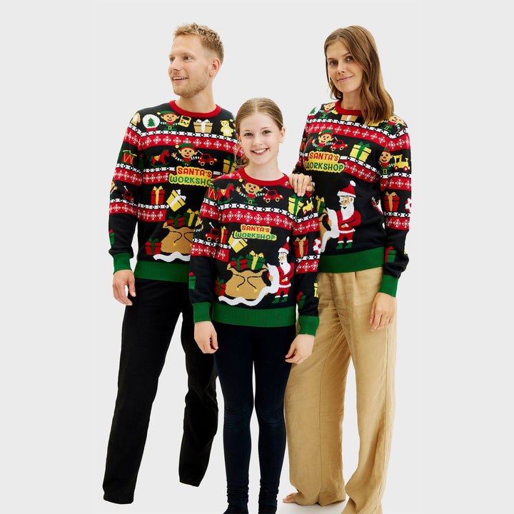 Mune | Santa's Workshop Christmas Sweater Kids