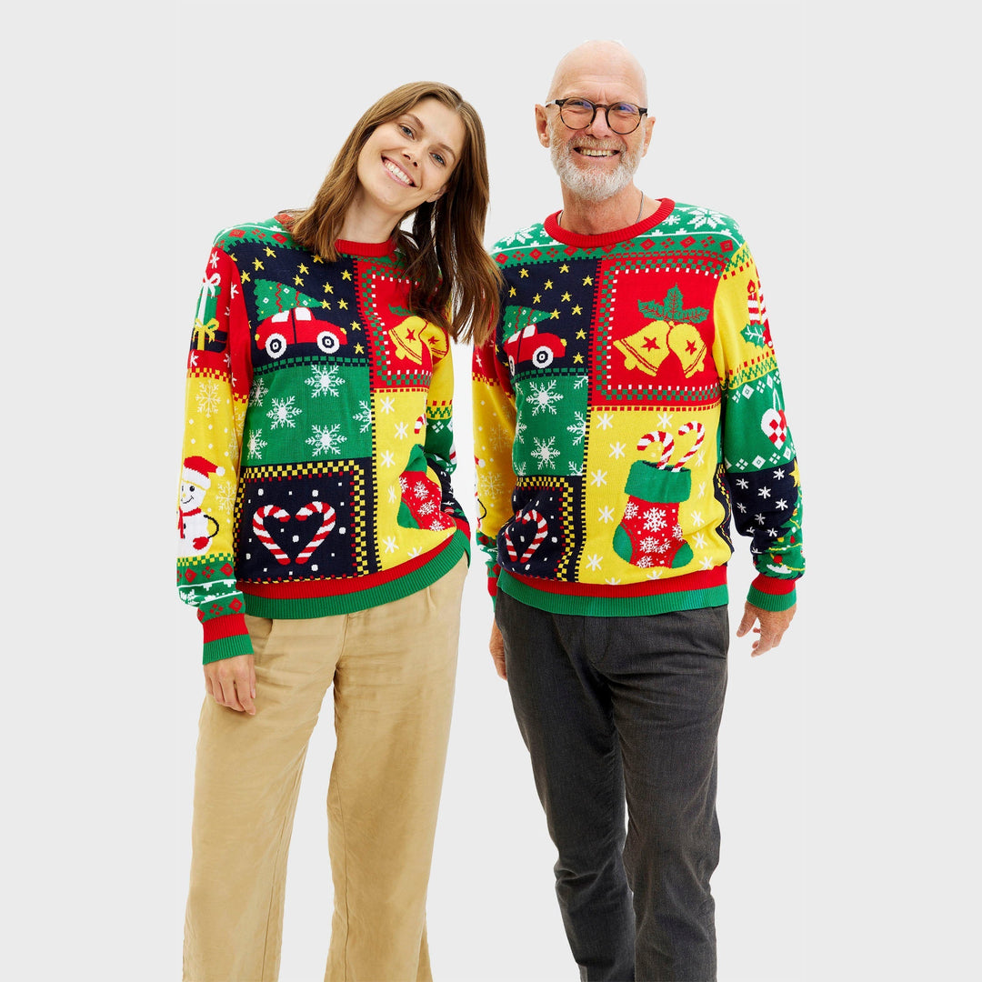 Mune | The Patchwork Christmas Sweater Women