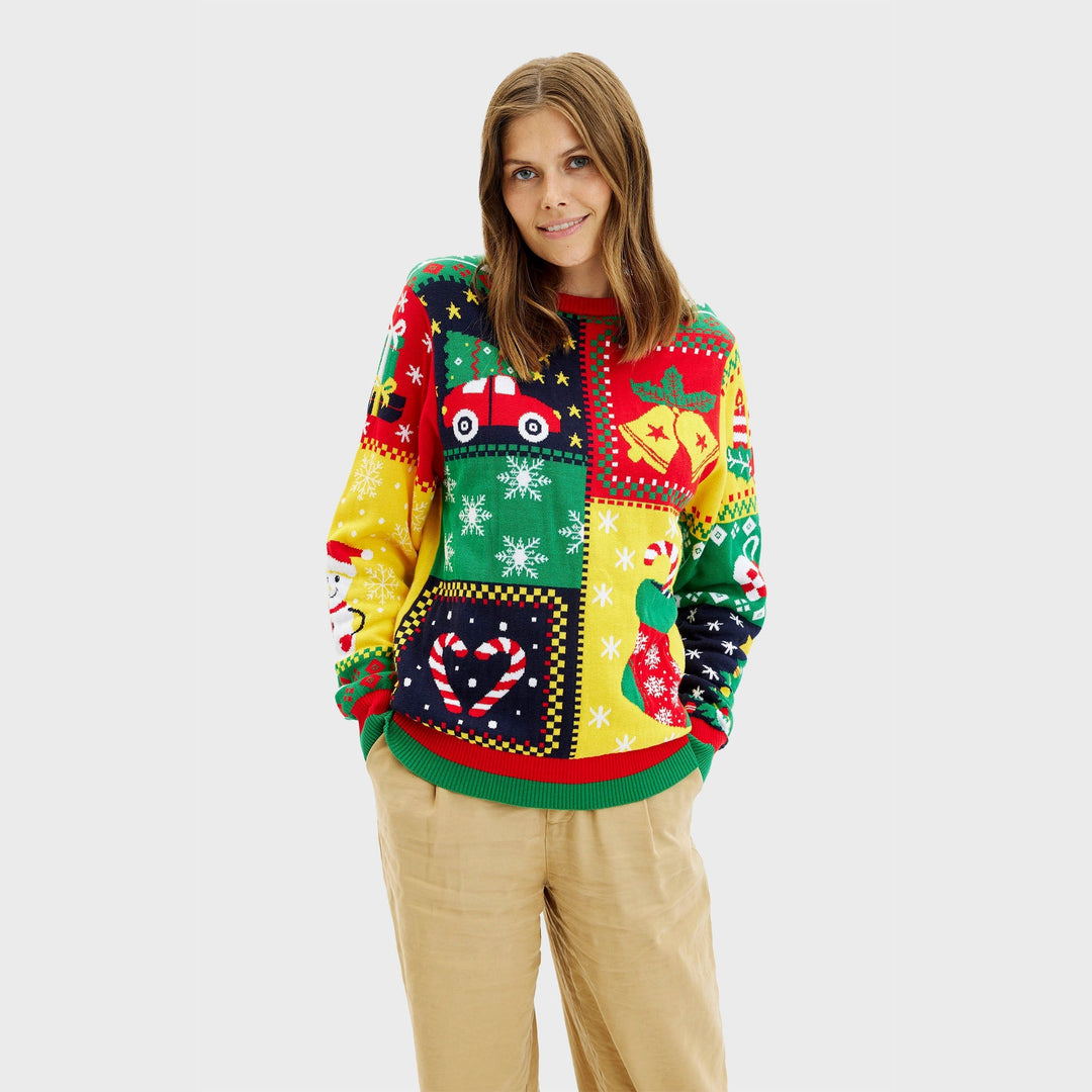 Mune | The Patchwork Christmas Sweater Women