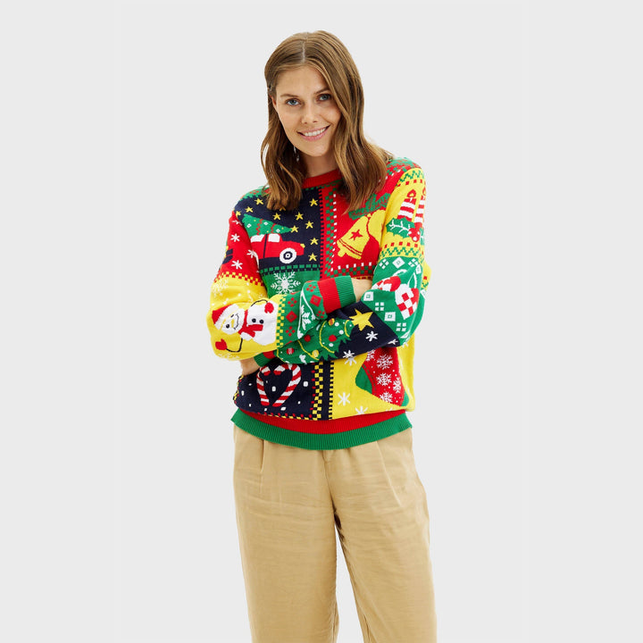 Mune | The Patchwork Christmas Sweater Women