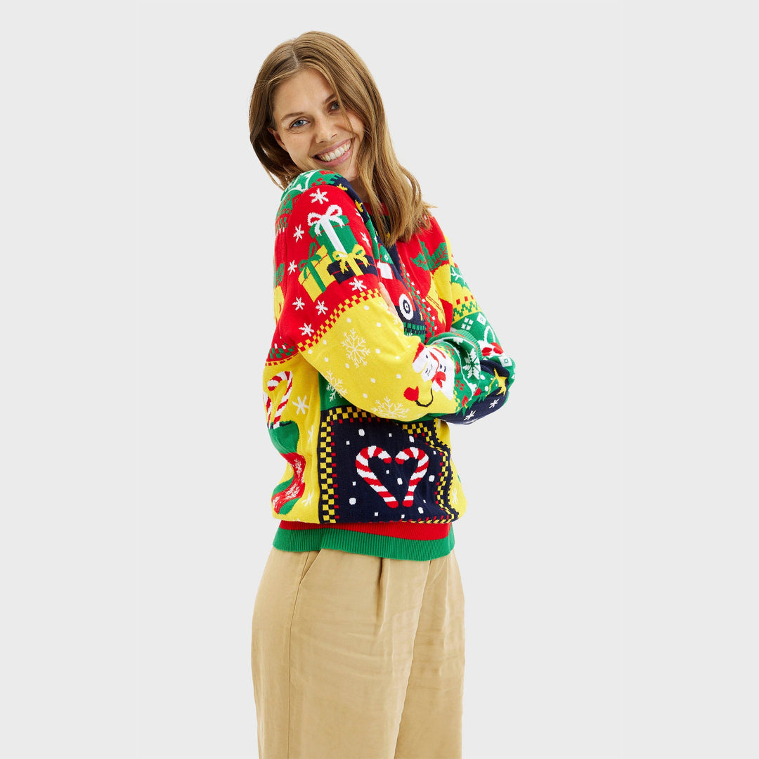 Mune | The Patchwork Christmas Sweater Women