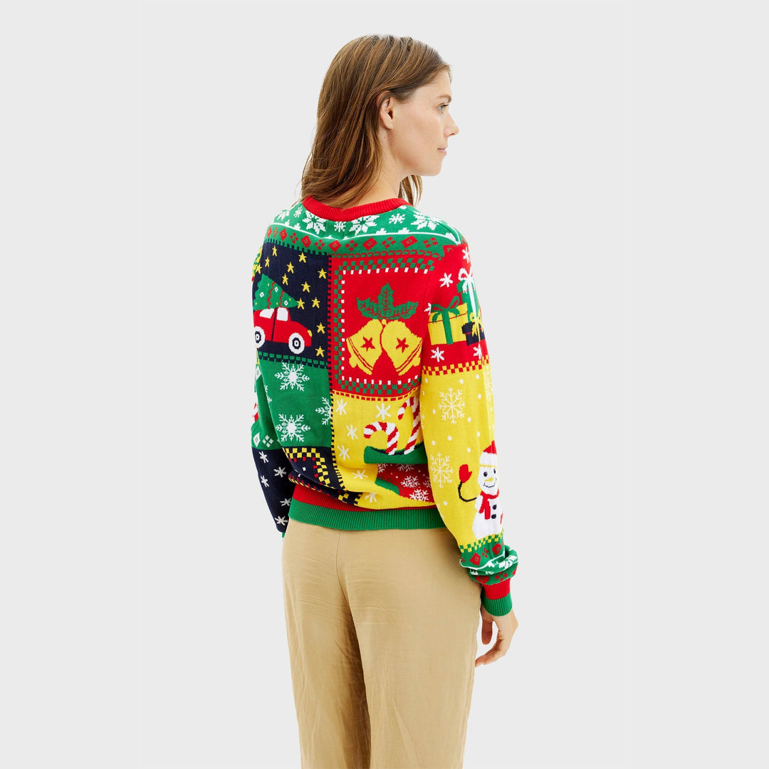 Mune | The Patchwork Christmas Sweater Women