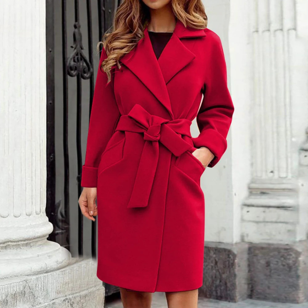 Mune | Women's Winter Long Trench Coat - Warm