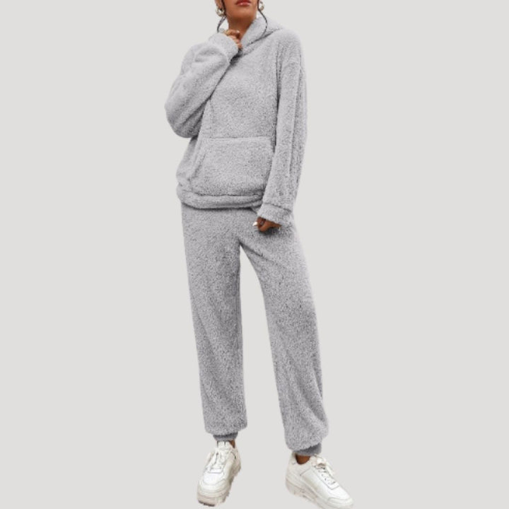 Women’s Spring Cozy Hooded Lounge Set