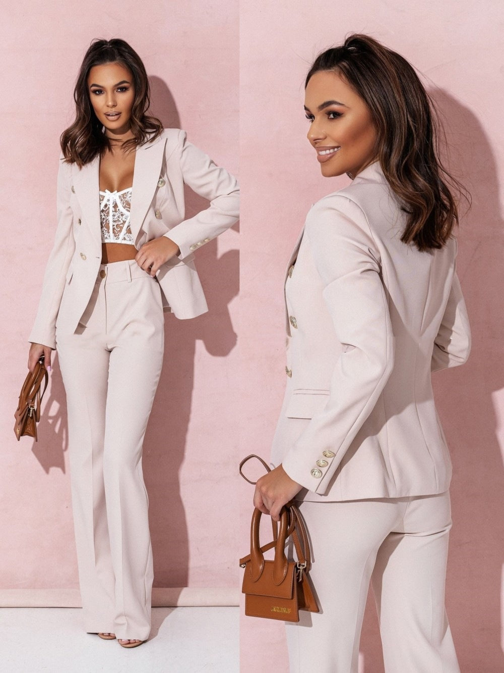Mune Fashion | Elegant Blazer and Trousers Set