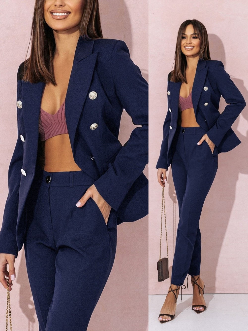Mune Fashion | Elegant Blazer and Trousers Set