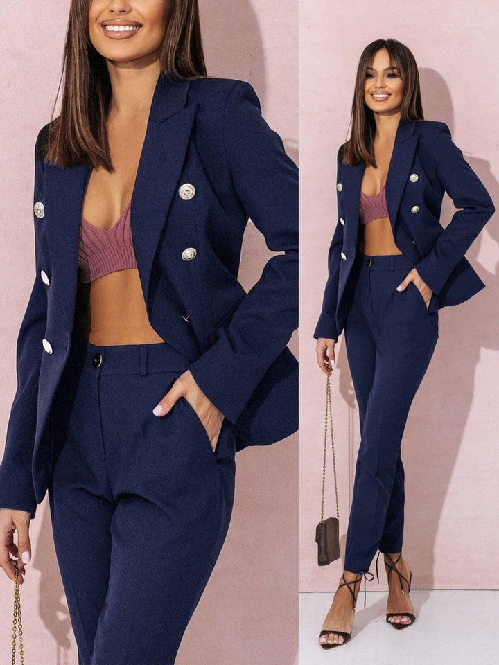 Mune Fashion | Elegant Blazer and Trousers Set