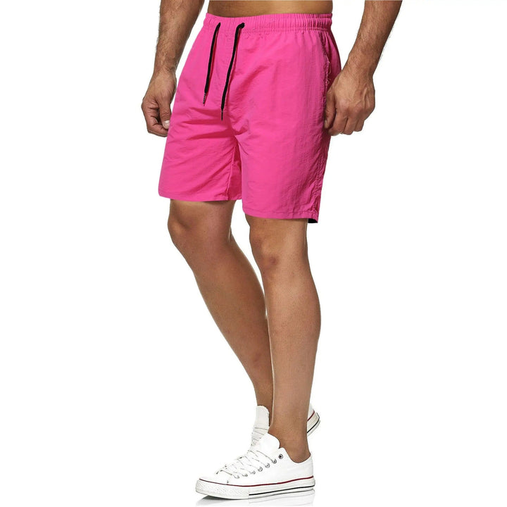 Mune Fashion | Quick-Drying Solid Color Fitness Swim Trunks for Men