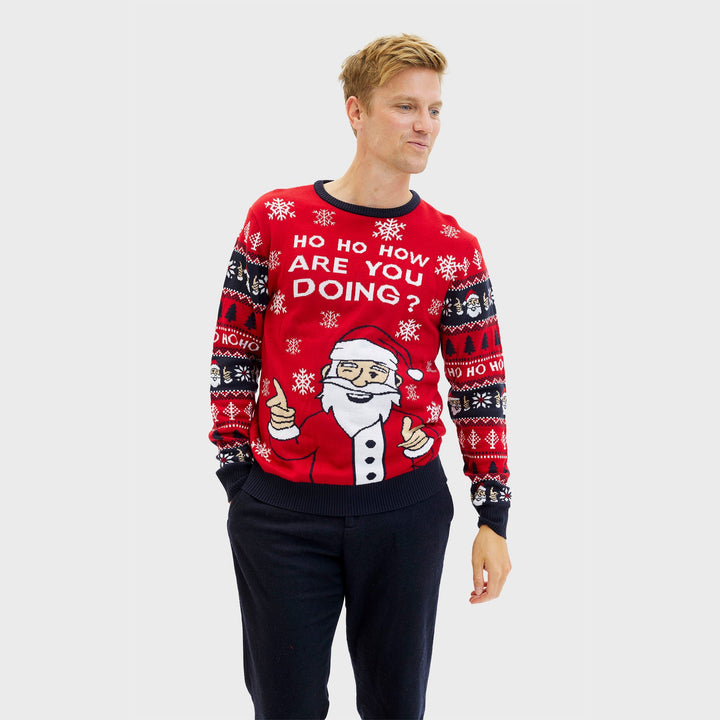 Mune | Ho ho how are you Christmas sweater Men