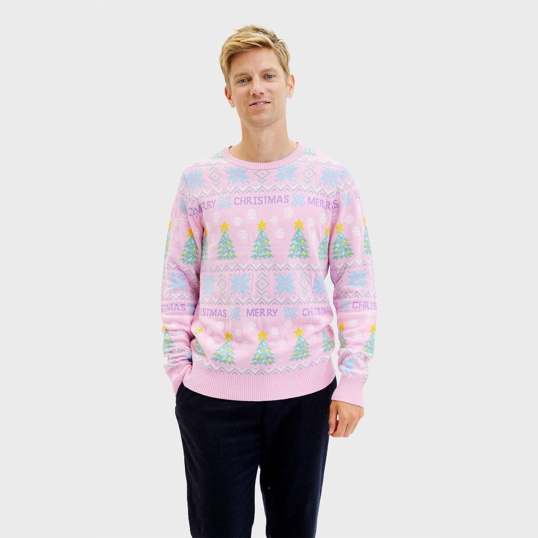 Mune | The pink Christmas sweater Men