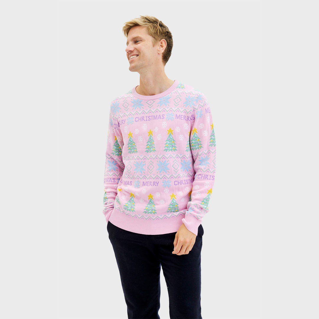 Mune | The pink Christmas sweater Men