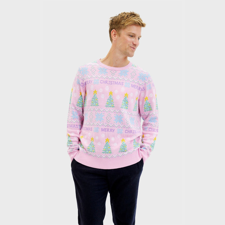 Mune | The pink Christmas sweater Men
