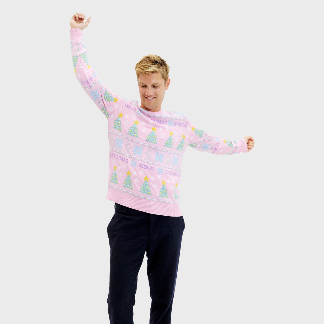 Mune | The pink Christmas sweater Men