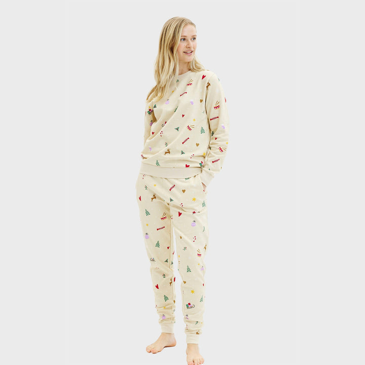 Mune | Christmas Sweat Set Beige Women's