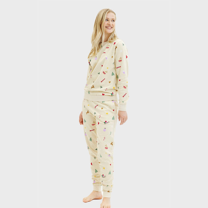 Mune | Christmas Sweat Set Beige Women's