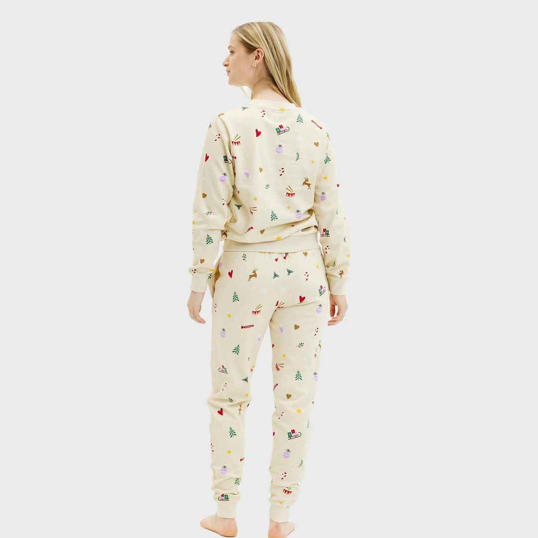 Mune | Christmas Sweat Set Beige Women's