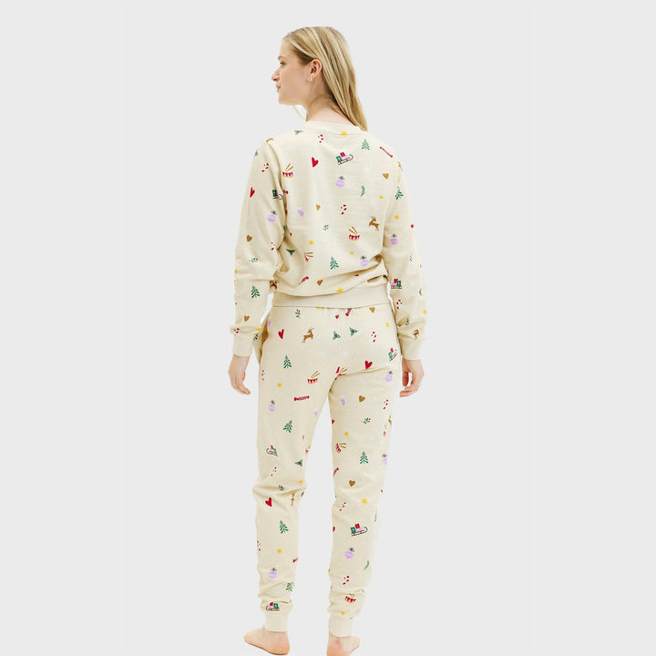 Mune | Christmas Sweat Set Beige Women's