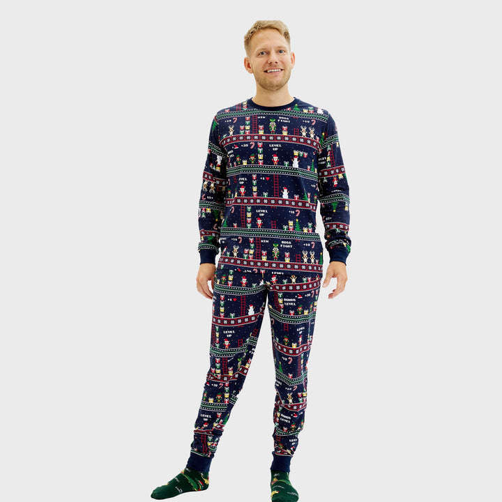 Mune | Vintage Gamer Christmas Pajama Men