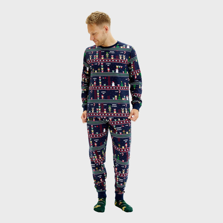 Mune | Vintage Gamer Christmas Pajama Men