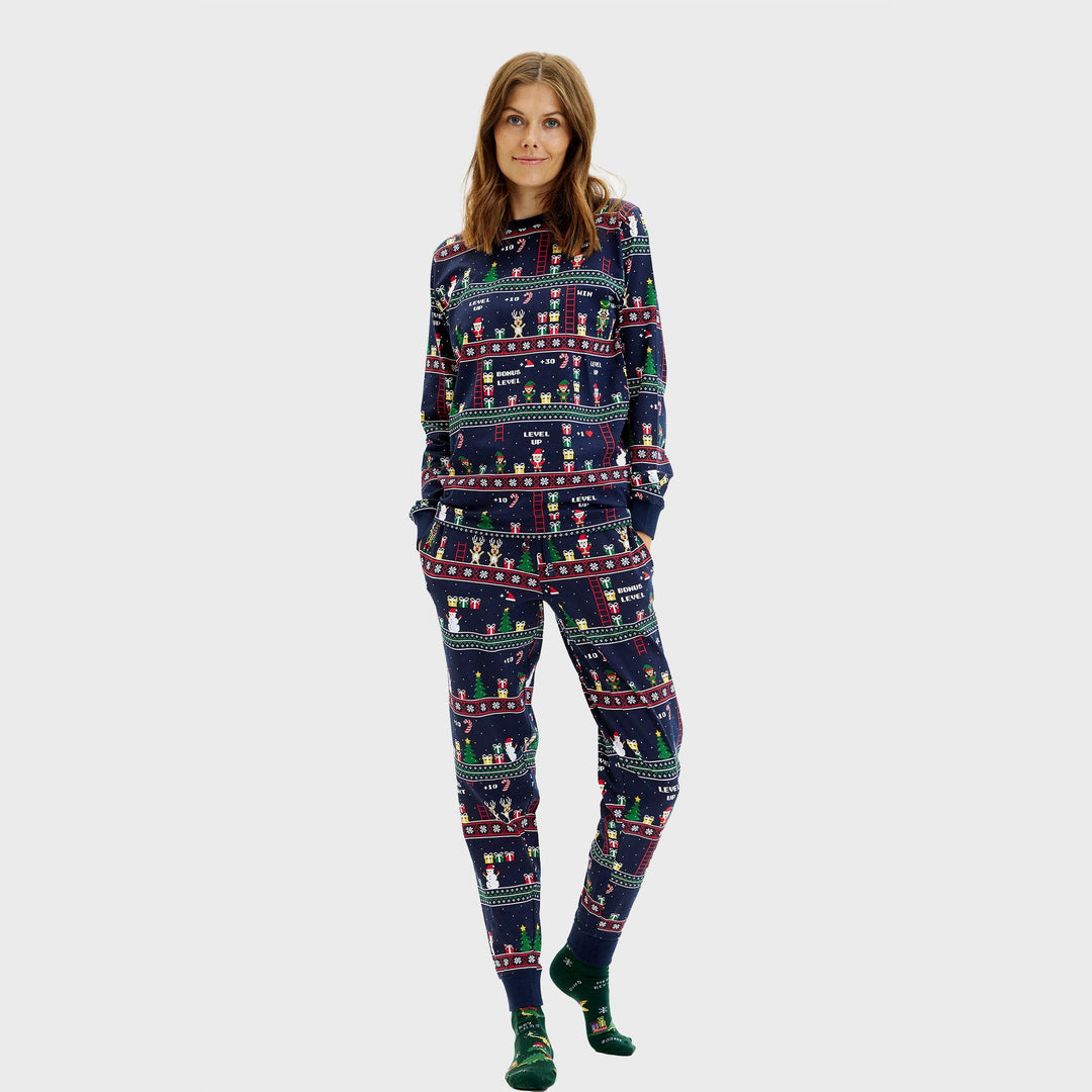 Mune | Vintage Gamer Christmas Pajamas Women