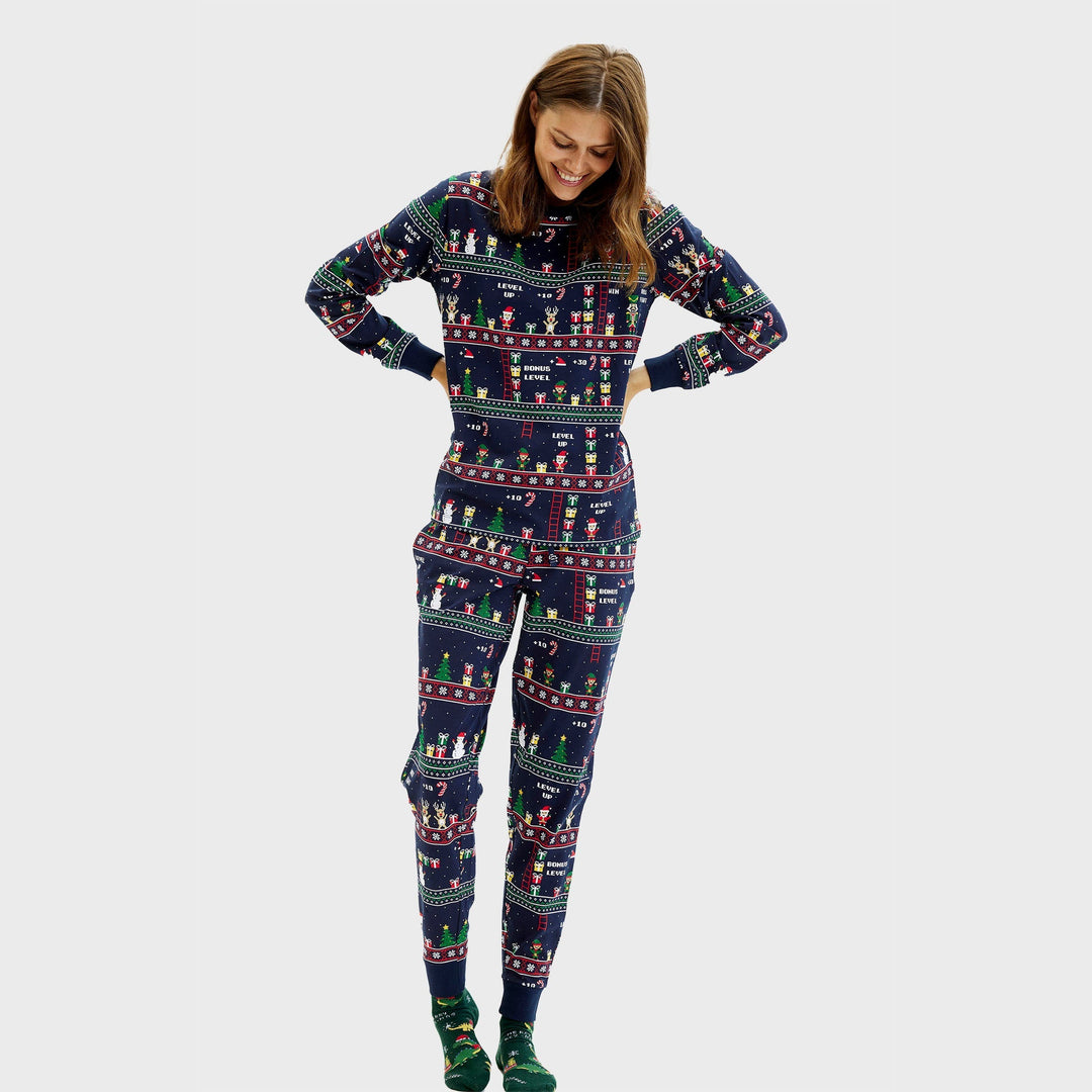 Mune | Vintage Gamer Christmas Pajamas Women