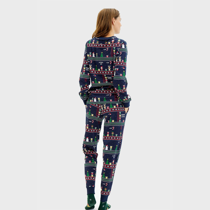 Mune | Vintage Gamer Christmas Pajamas Women
