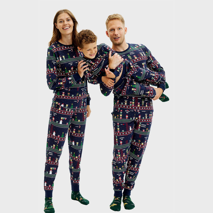 Mune | Vintage Gamer Christmas Pajama Men