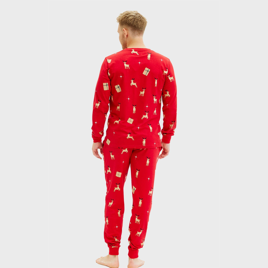 Mune | Elegant red Christmas pajamas Men's