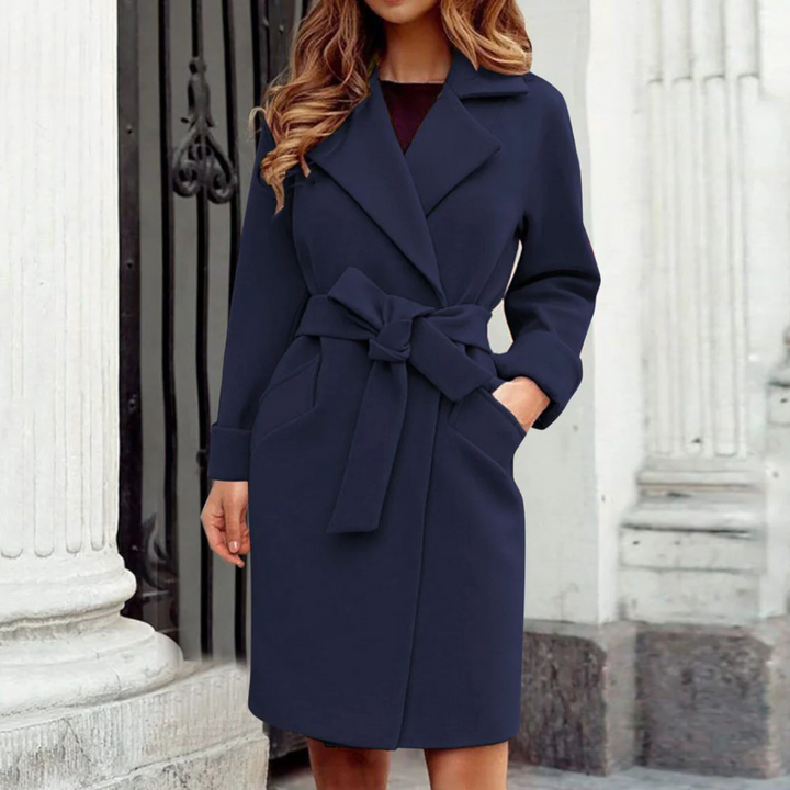 Mune | Women's Winter Long Trench Coat - Warm