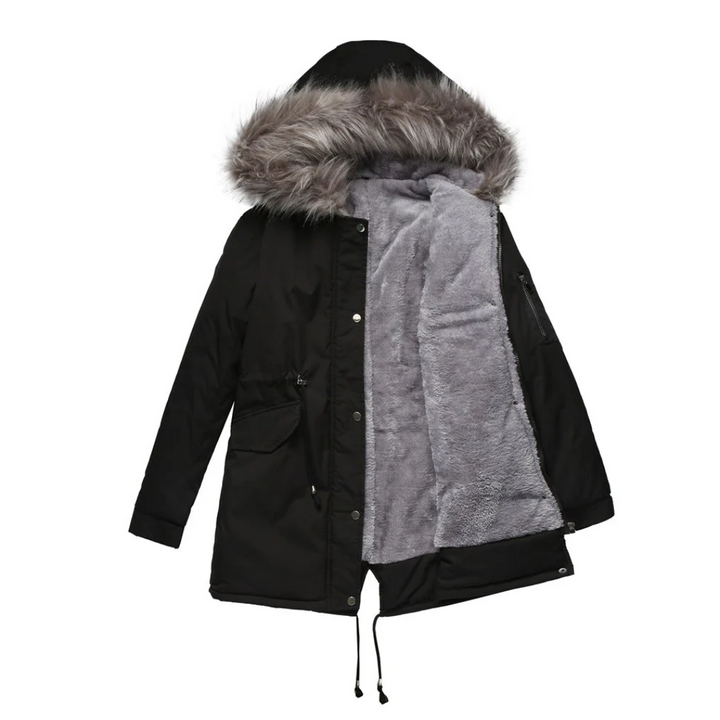 Mune | Winter Parka Jacket with Buttons Down
