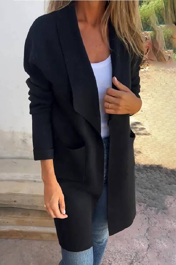 Mune | Mid-Length Cardigan Jacket
