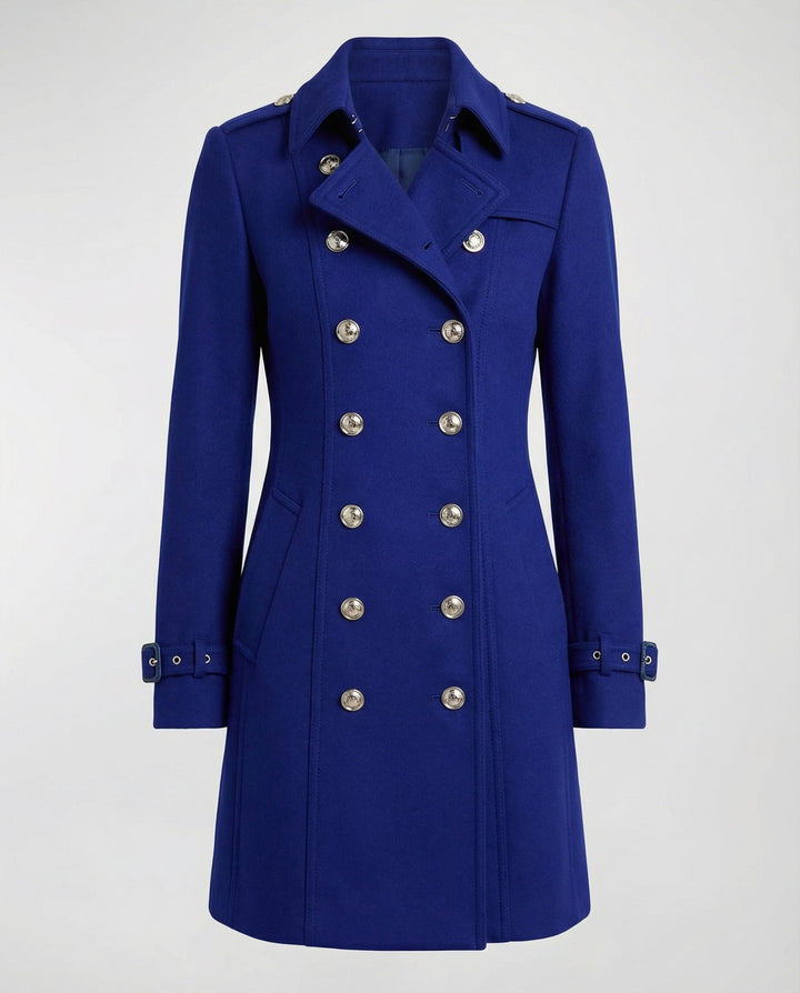 Elegant Warm Wool Coat Women