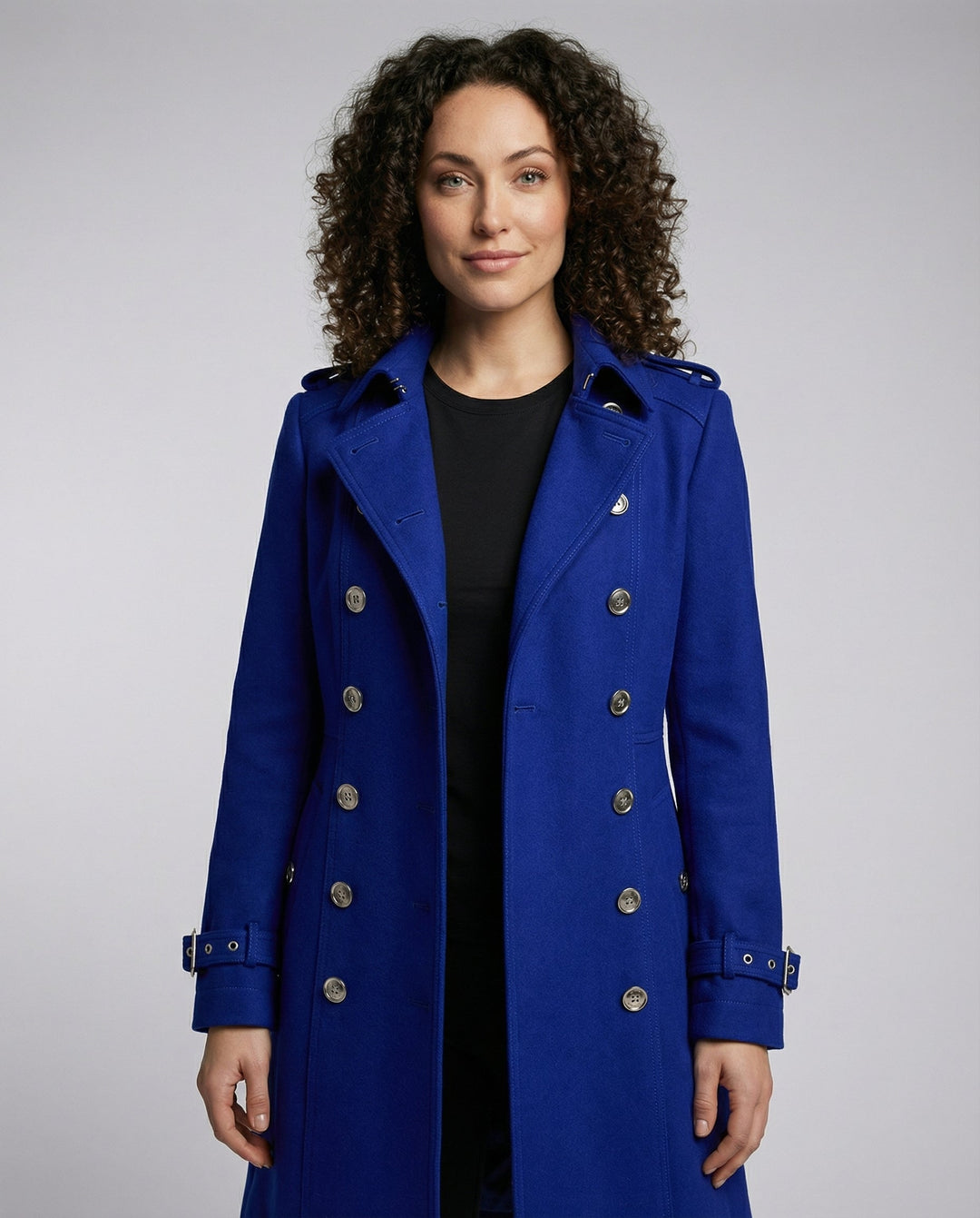Elegant Warm Wool Coat Women