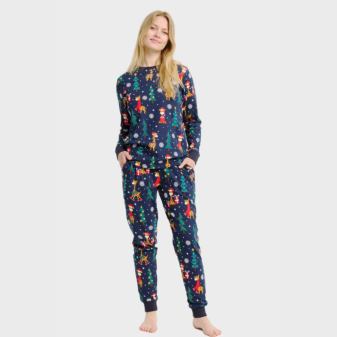 Mune | The Giraffe Christmas Pajamas Women