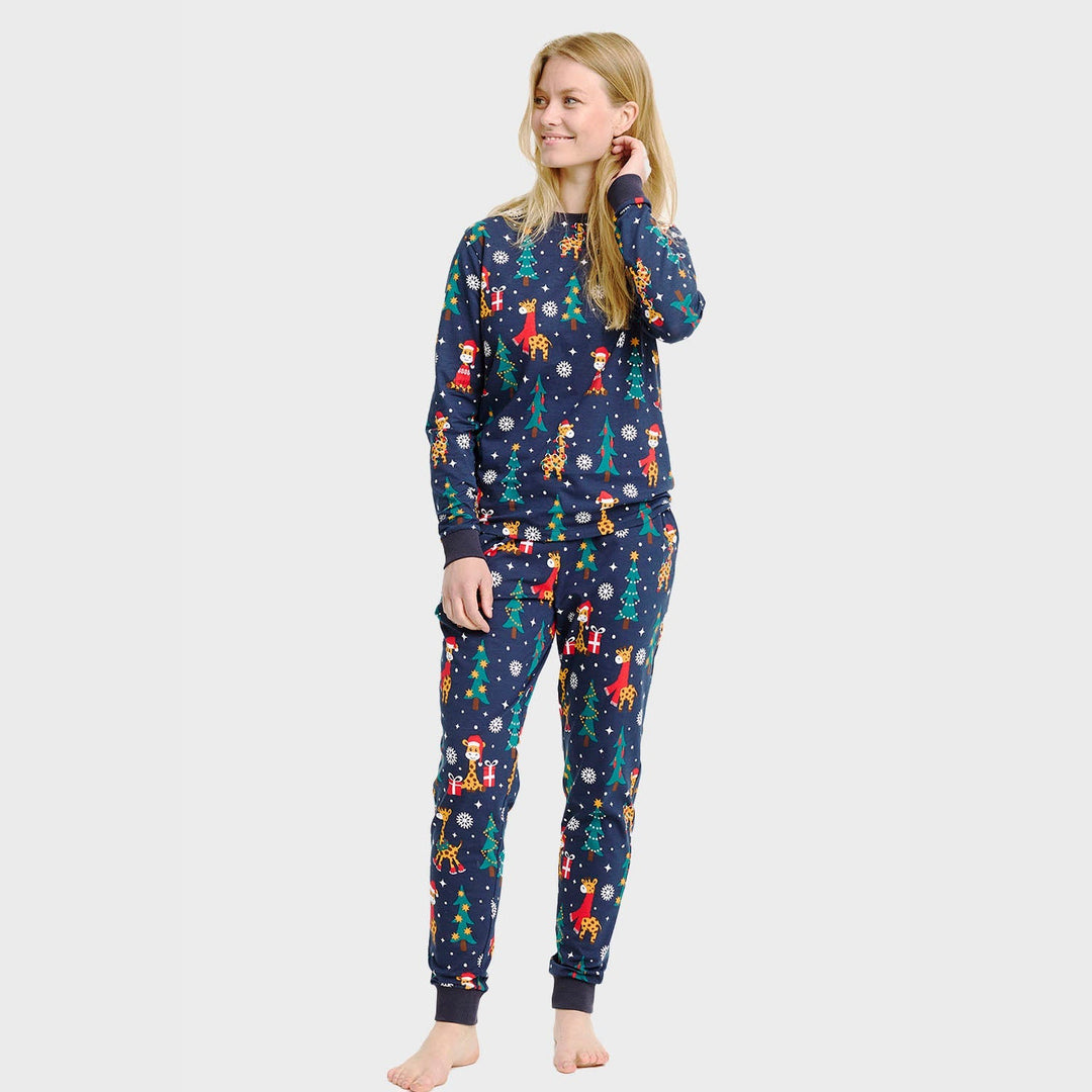 Mune | The Giraffe Christmas Pajamas Women